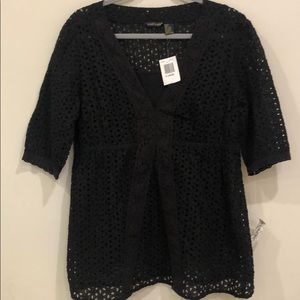 Ecologie black top size XL 100% cotton